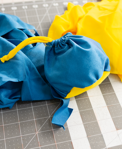 FREE- Drawstring Pouch Digital Pattern PDF